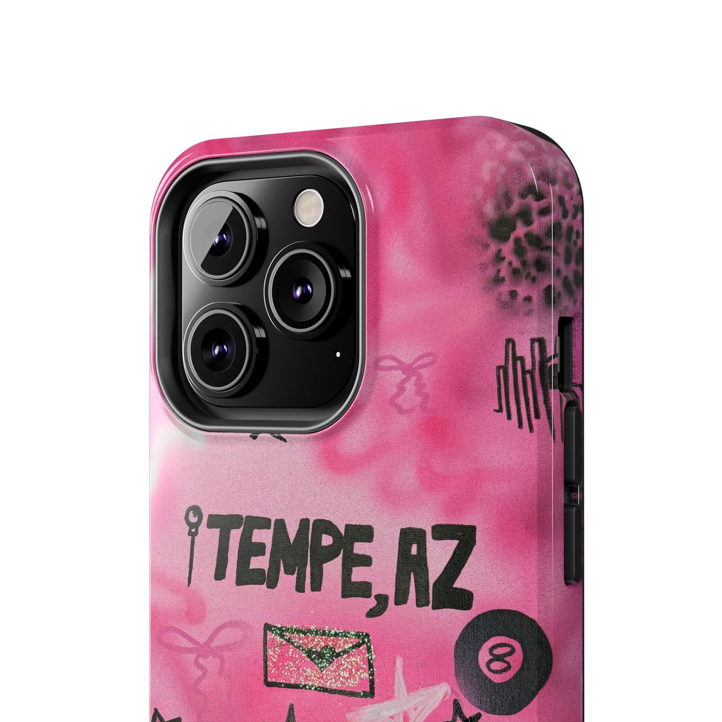 "tempe, az pt. 2" airbrush iPhone case