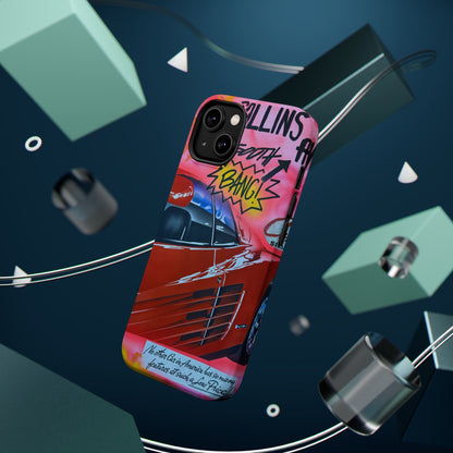 MagSafe "miami momentos" airbrush iPhone case