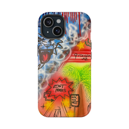 MagSafe Airbrush iPhone-Hülle „Tucson, AZ“
