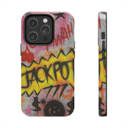 "jackpot!" airbrush iPhone case