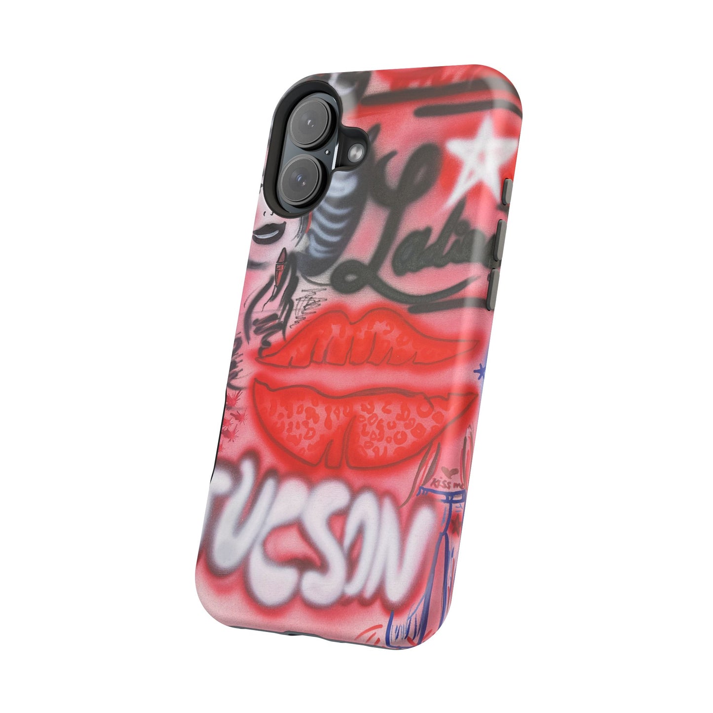 MagSafe "tucson, az" airbrush iPhone case