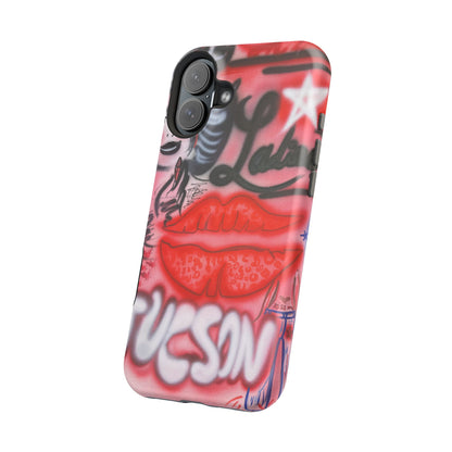 MagSafe "tucson, az" airbrush iPhone case
