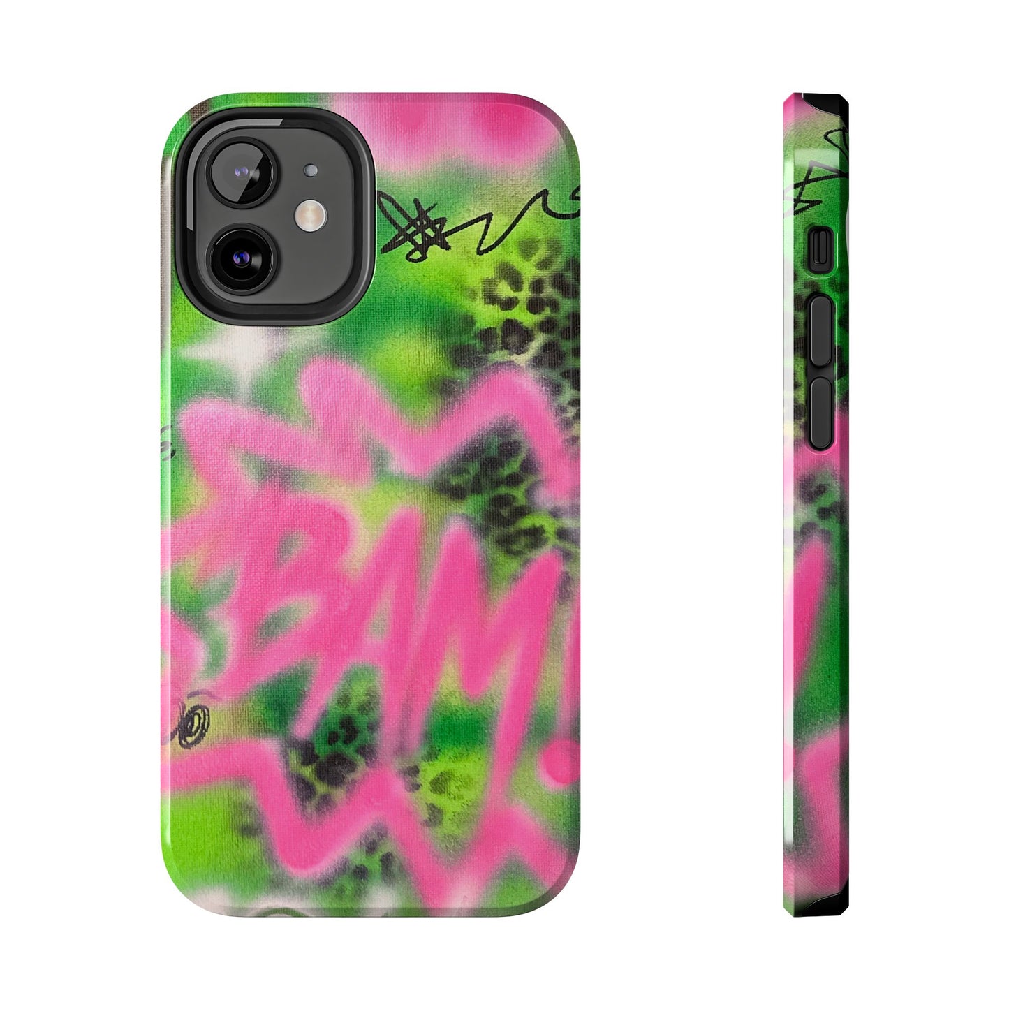 "BAM! pt. 2" airbrush iPhone case