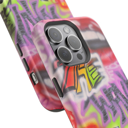 MagSafe "wynwood gold" airbrush iPhone case