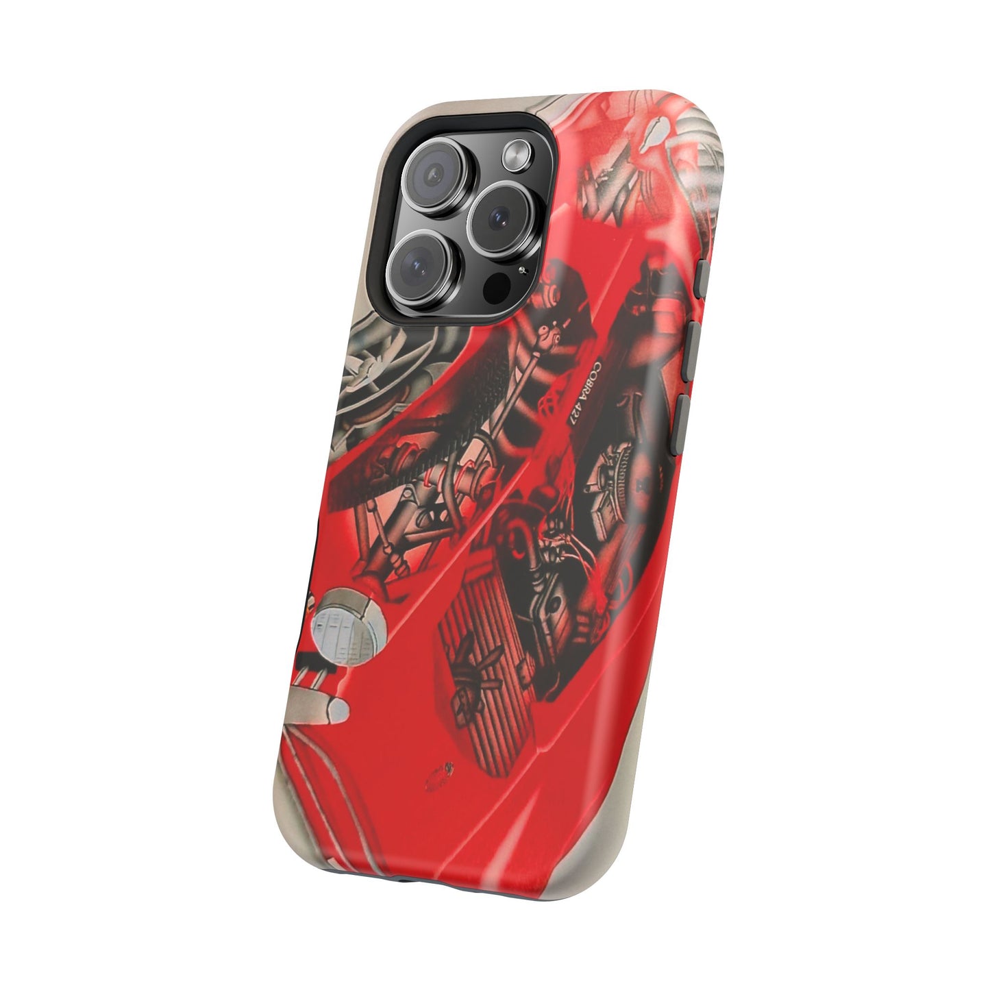 MagSafe "Cobra Phantom" Airbrush iPhone Hülle