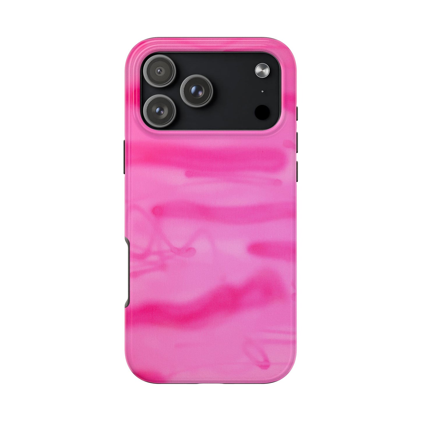"pink camo" airbrush iPhone case