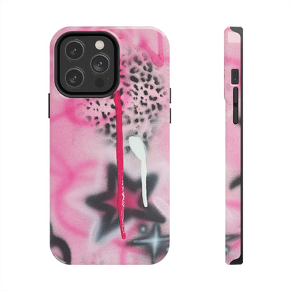 "pink cheetah" airbrush iPhone case