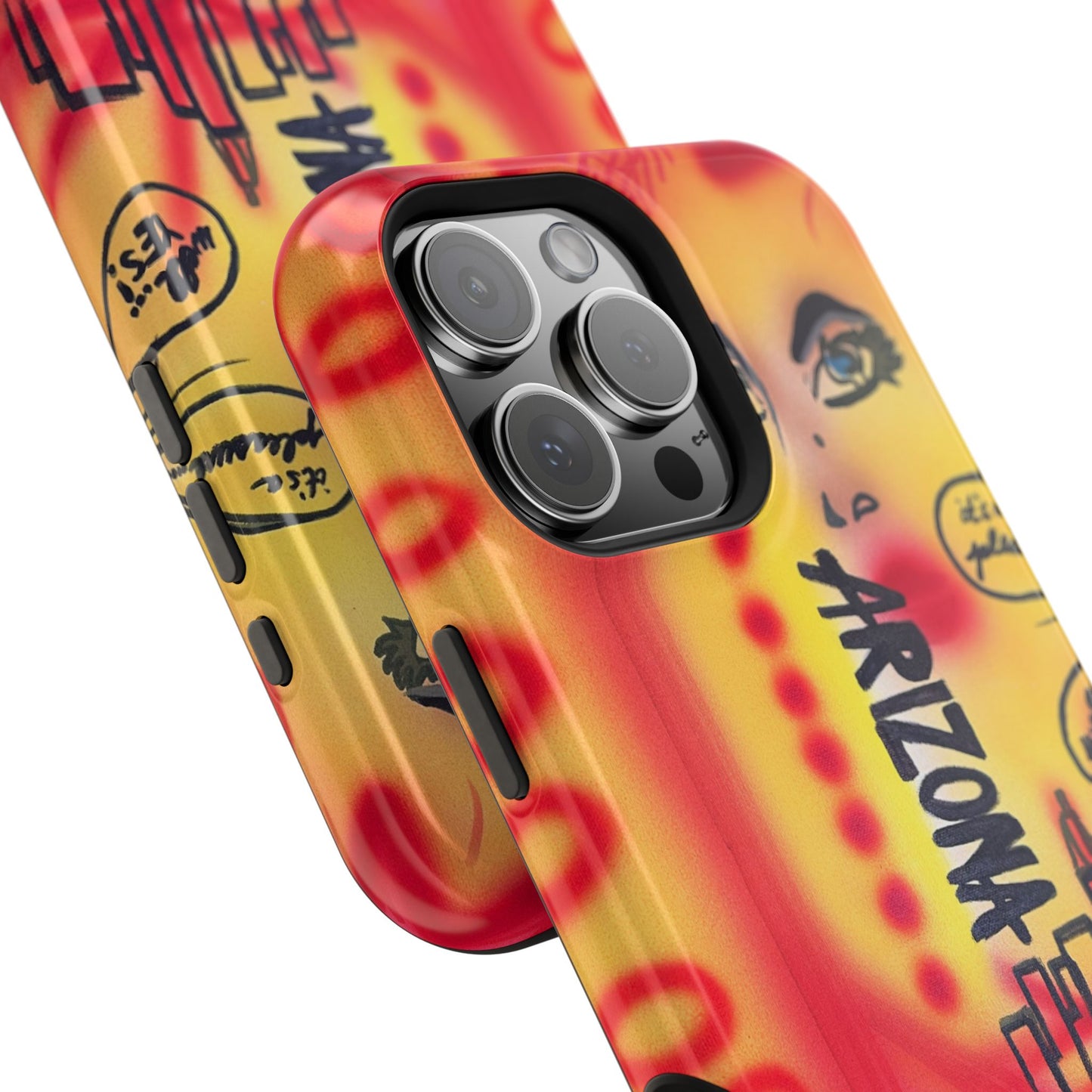 MagSafe "tempe, az" airbrush iPhone case