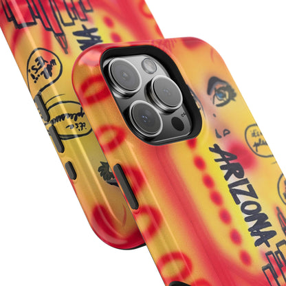 MagSafe "tempe, az" airbrush iPhone case