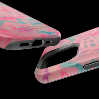 MagSafe "need $$ to travel" airbrush iPhone case