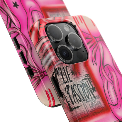 "plié passion” airbrush iPhone case