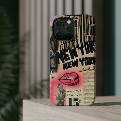 MagSafe „New York, New York“ Airbrush iPhone Hülle
