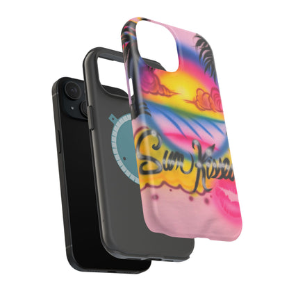 MagSafe "sunkissed" airbrush iPhone case