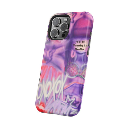 MagSafe "mic check" airbrush iPhone case