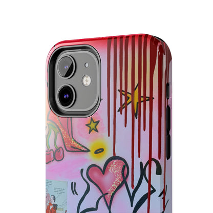 "cherry luvr" airbrush iPhone case
