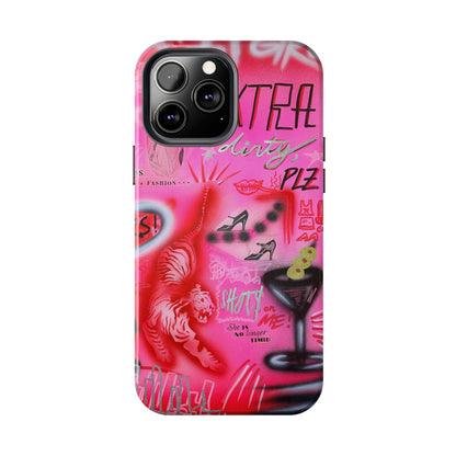 "extra dirty, plz!" airbrush iPhone case
