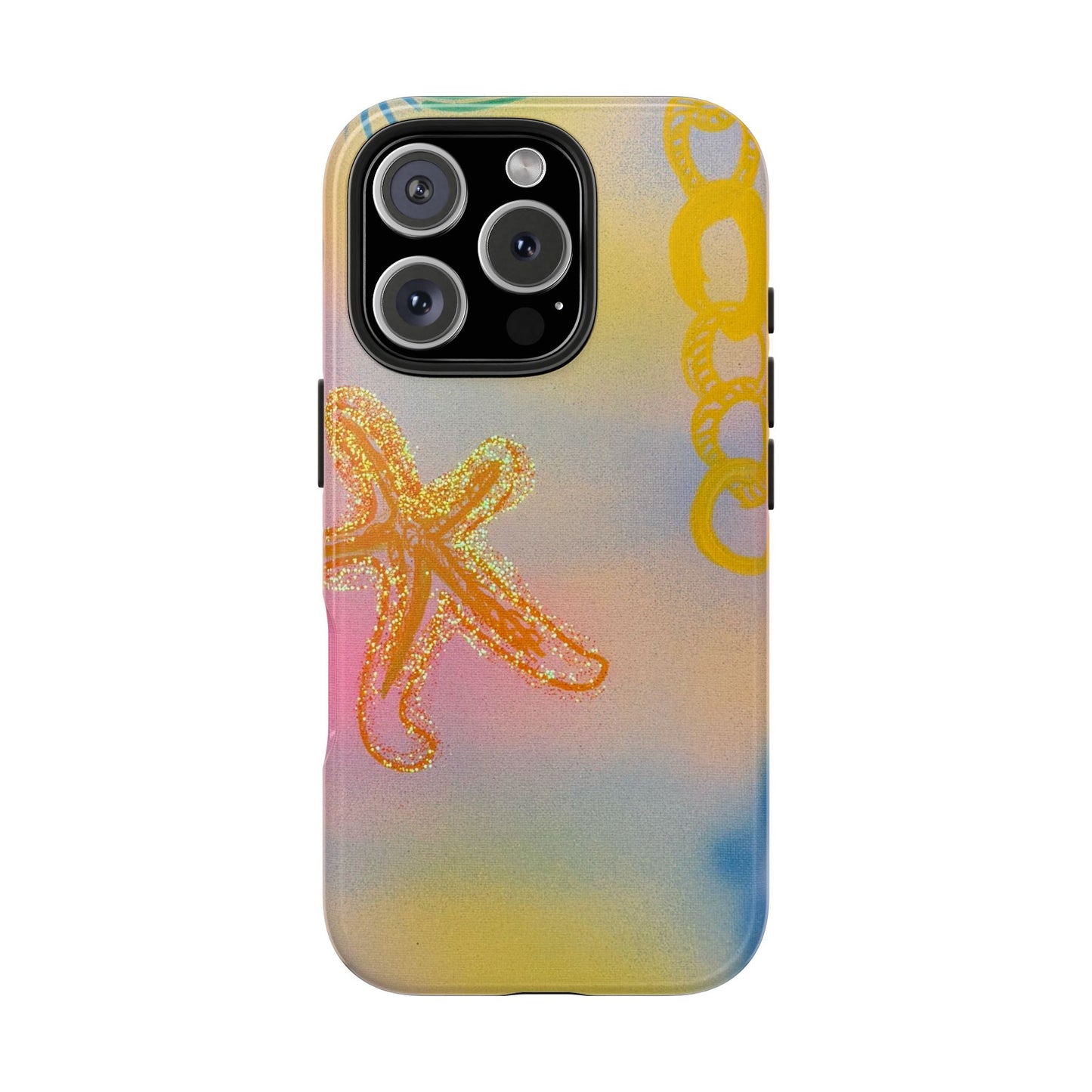 "sweet starfish" airbrush iPhone case