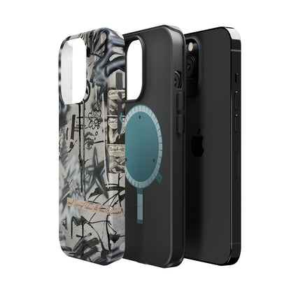 MagSafe "monochrome mood" airbrush iPhone case