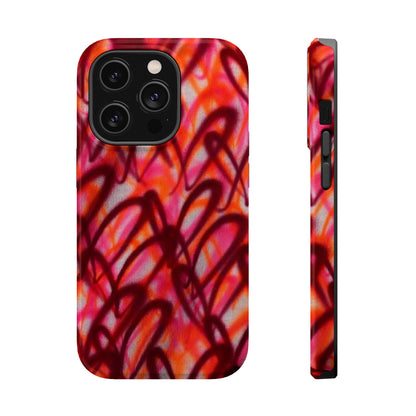MagSafe „Graffiti Love“ Airbrush iPhone Hülle