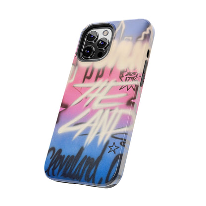 "cleveland" airbrush iPhone case