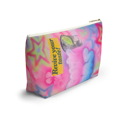 "salty seas" airbrush makeup pouch