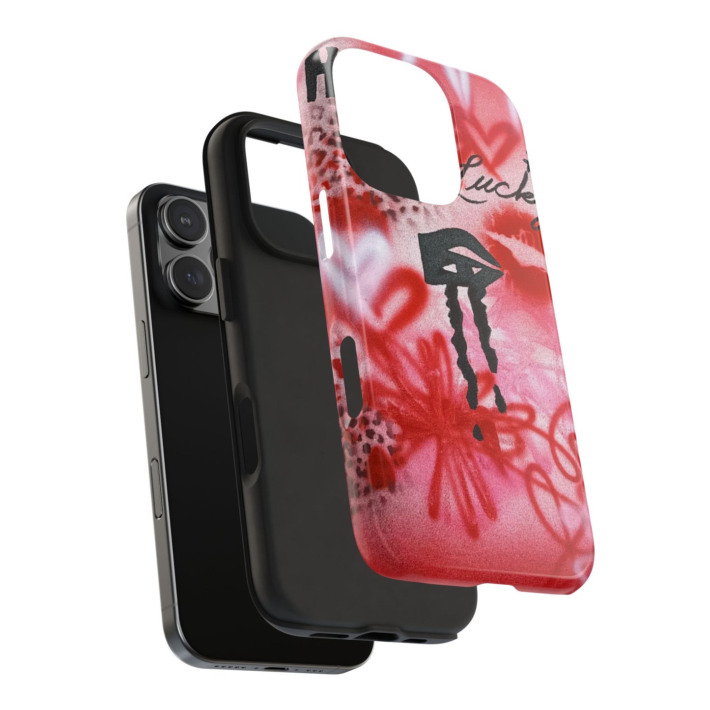 "intriguing encounter" airbrush iPhone case