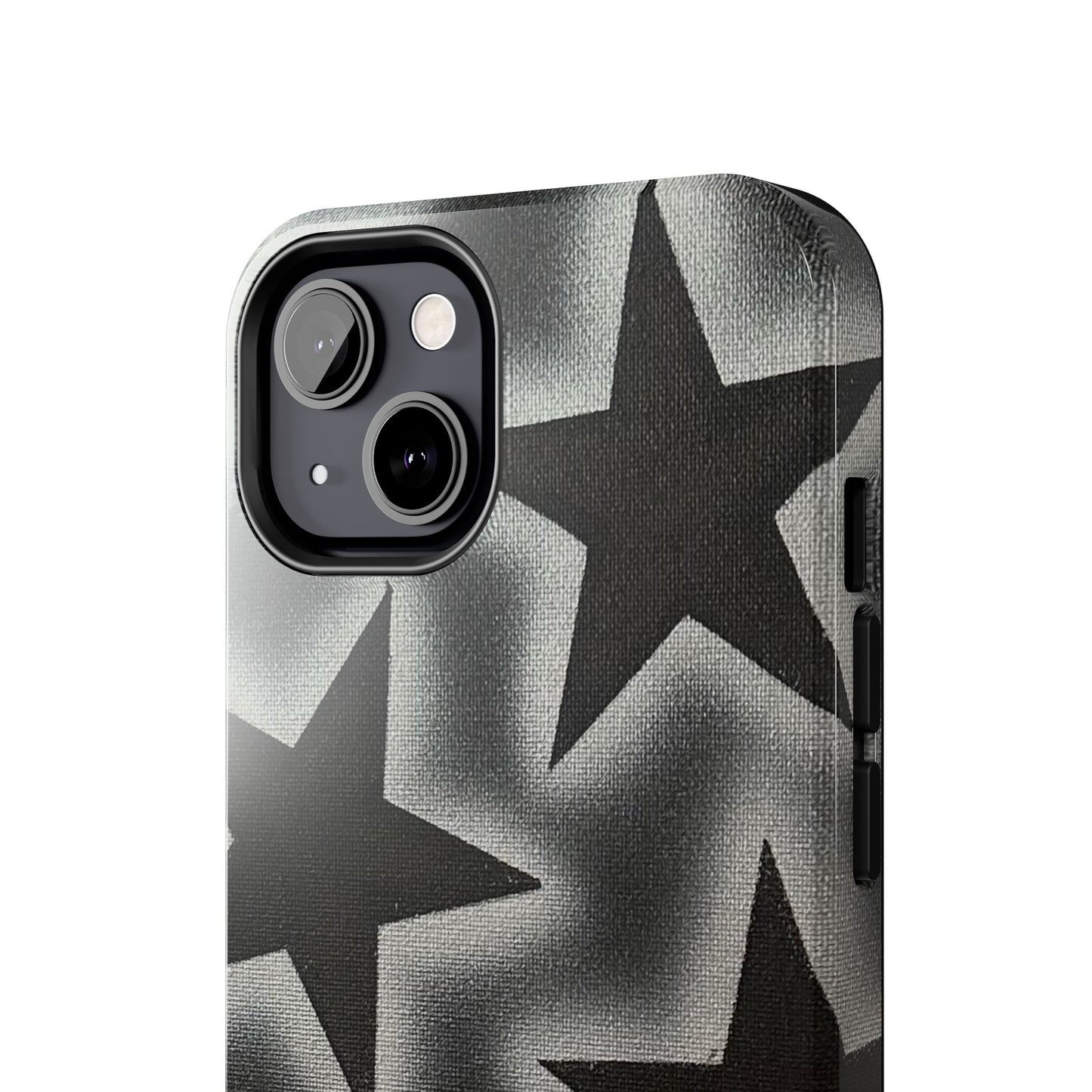 "chrome stars" airbrush iPhone case