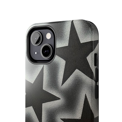 "chrome stars" airbrush iPhone case