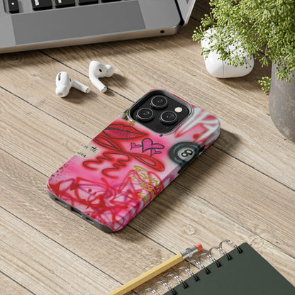 "IT girl" airbrush iPhone case