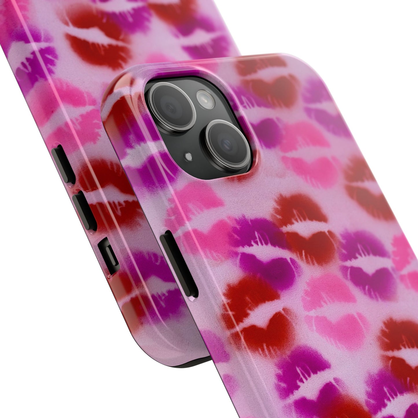"mwah" airbrush iPhone case