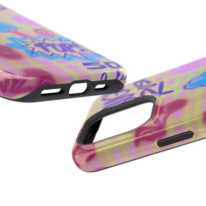 MagSafe "sugar rush" airbrush iPhone case