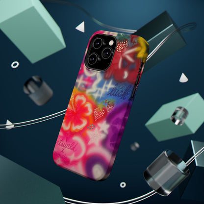 MagSafe „luck & luv“ Airbrush iPhone-Hülle