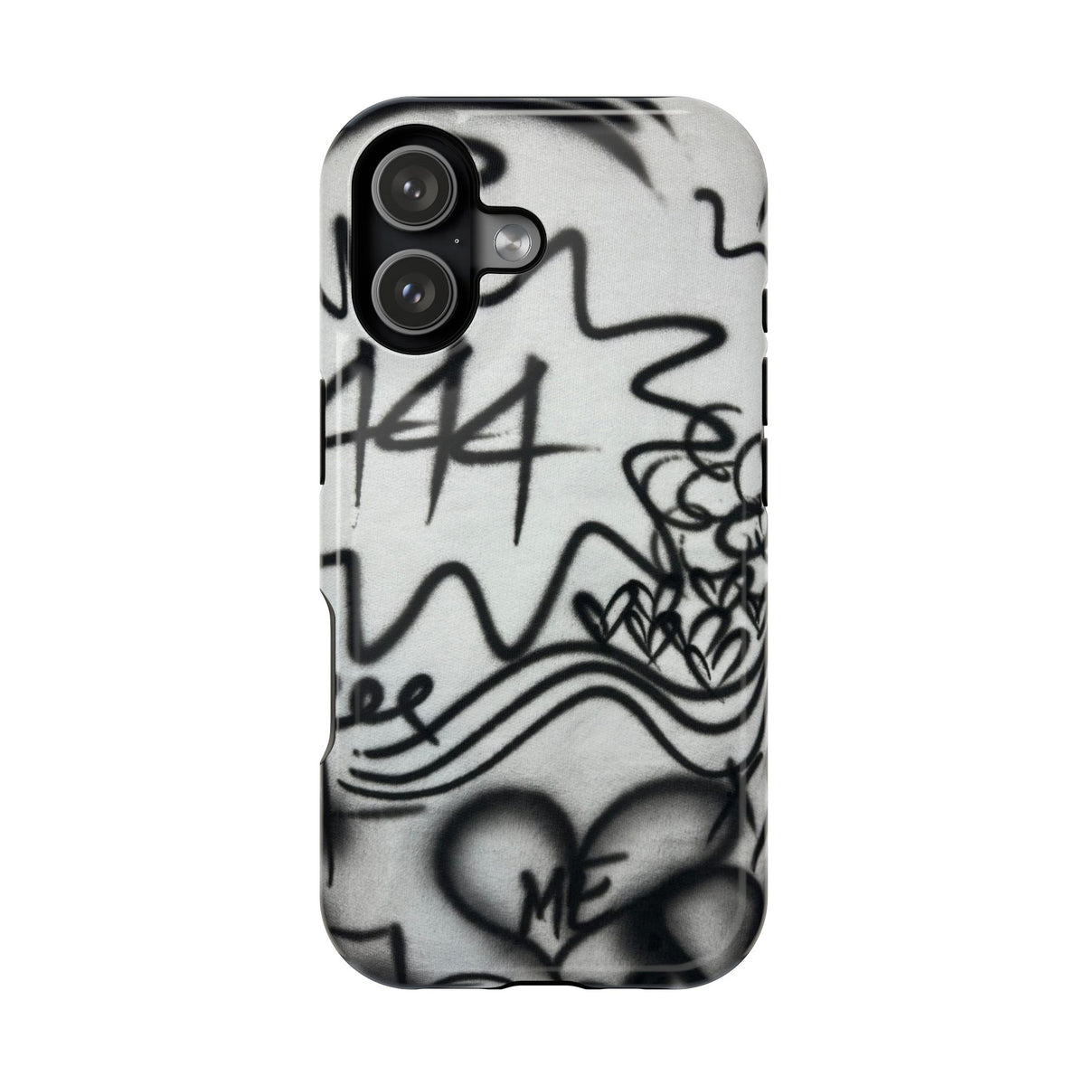 MagSafe „444“ Airbrush iPhone Hülle