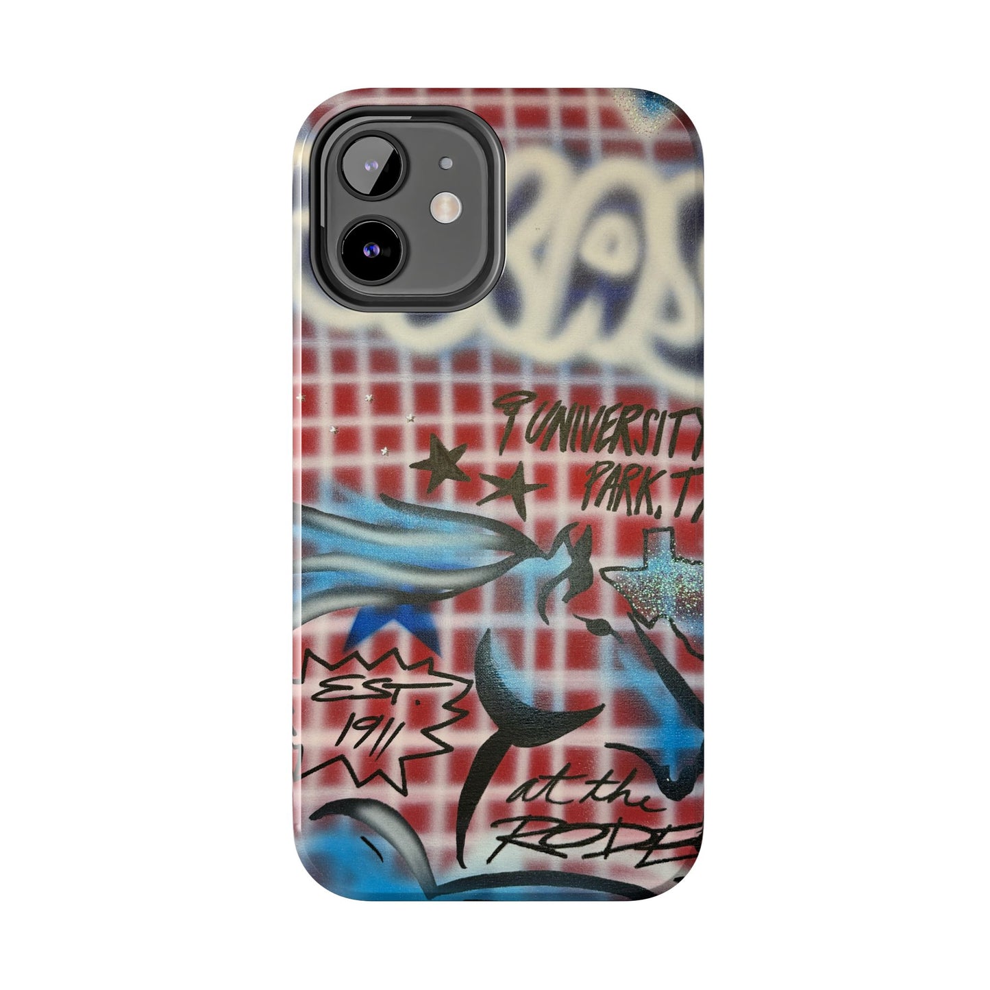 "texas" airbrush iPhone case