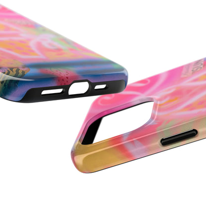 "santa monica strawberry" airbrush iPhone case