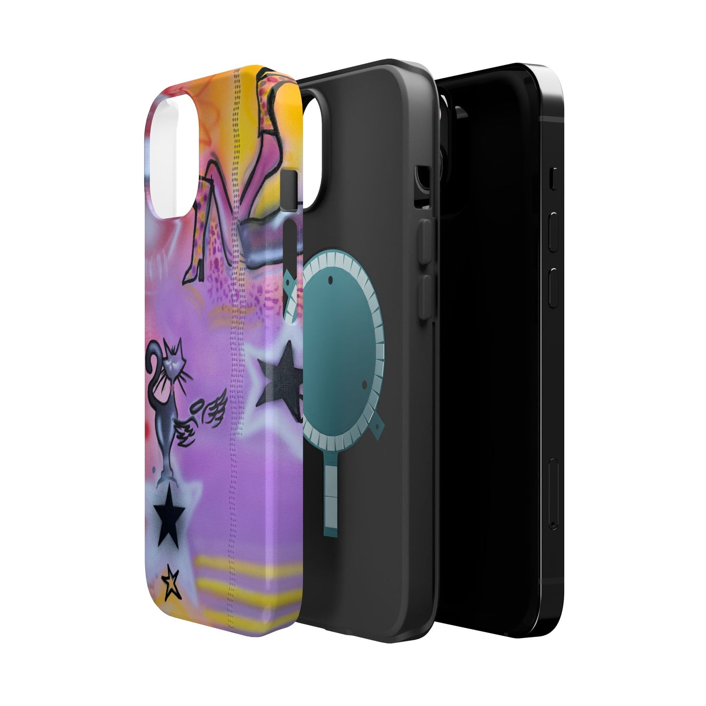 MagSafe @mayacain airbrush iPhone case