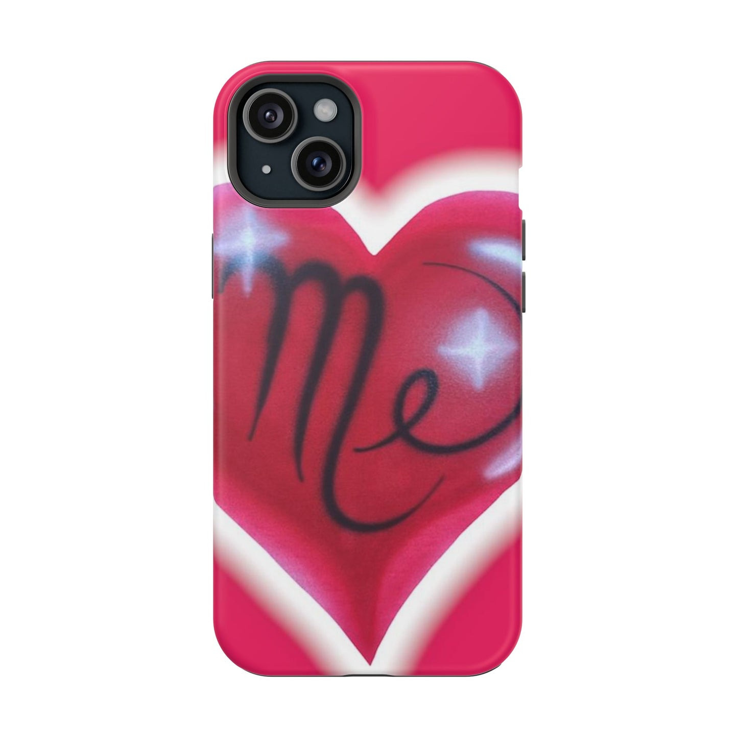 MagSafe "i <3 me" Airbrush iPhone Hülle