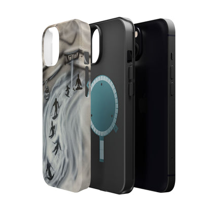 MagSafe "arctic avalanche" airbrush iPhone case