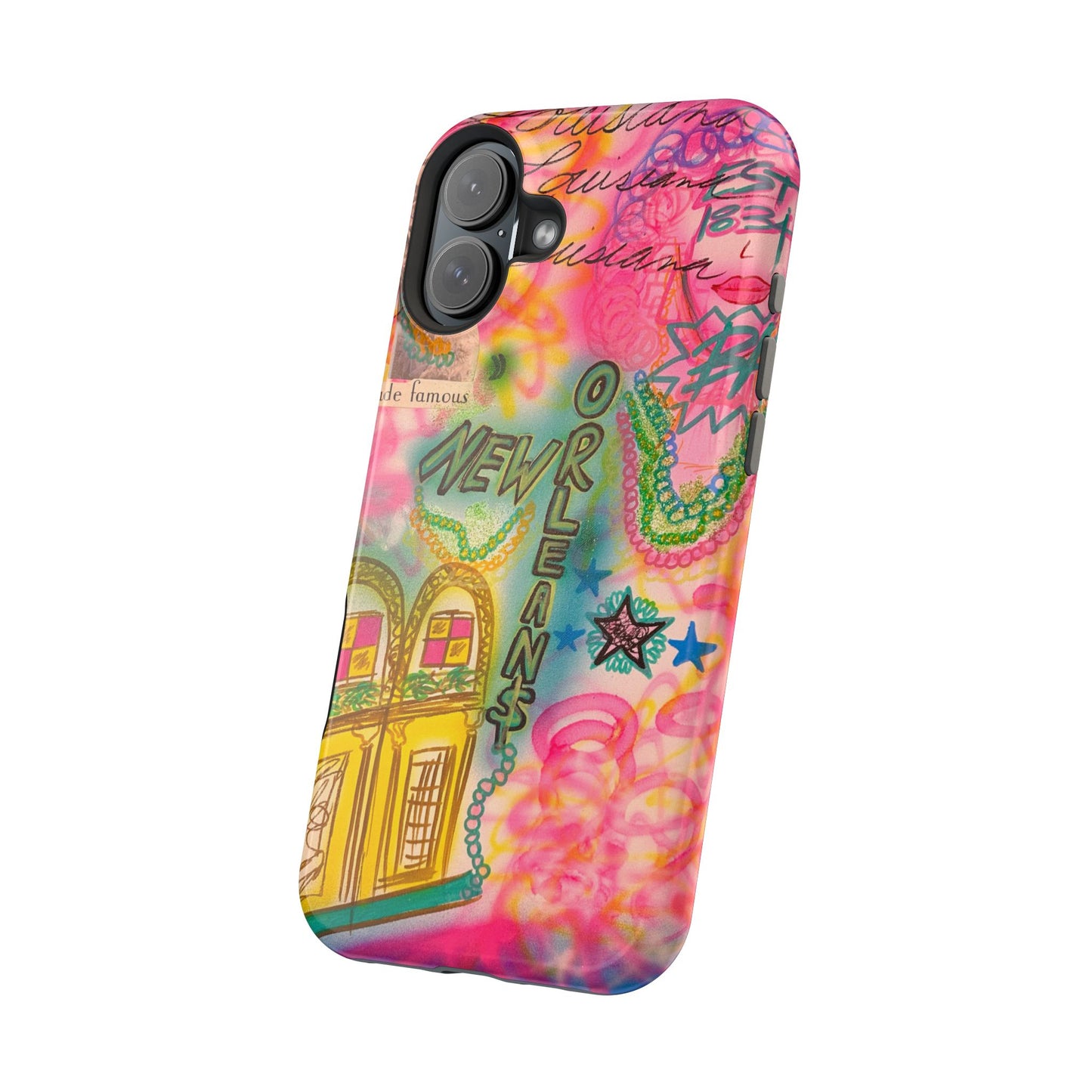 MagSafe "new orleans, la" Airbrush iPhone Hülle