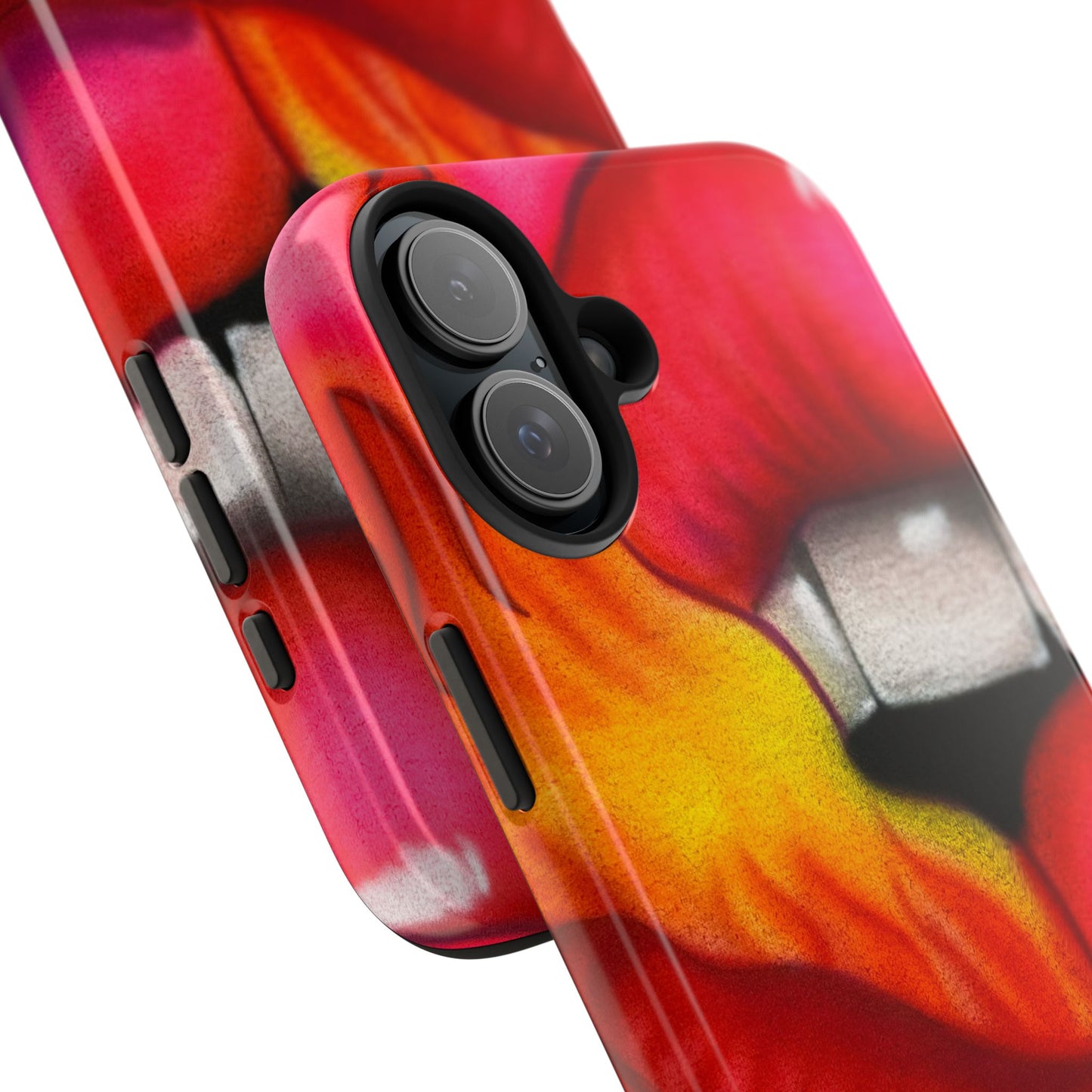 "flaming lips pt. 2" airbrush iPhone case