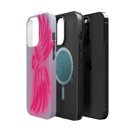 MagSafe "angel wings" airbrush iPhone case