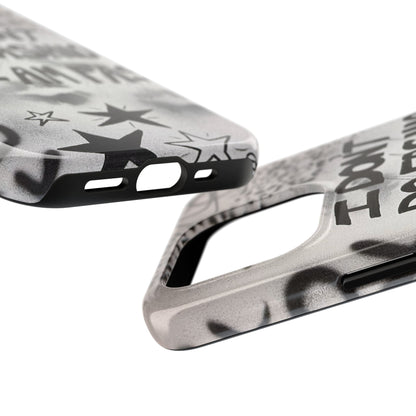 "i am fashion" airbrush iPhone case