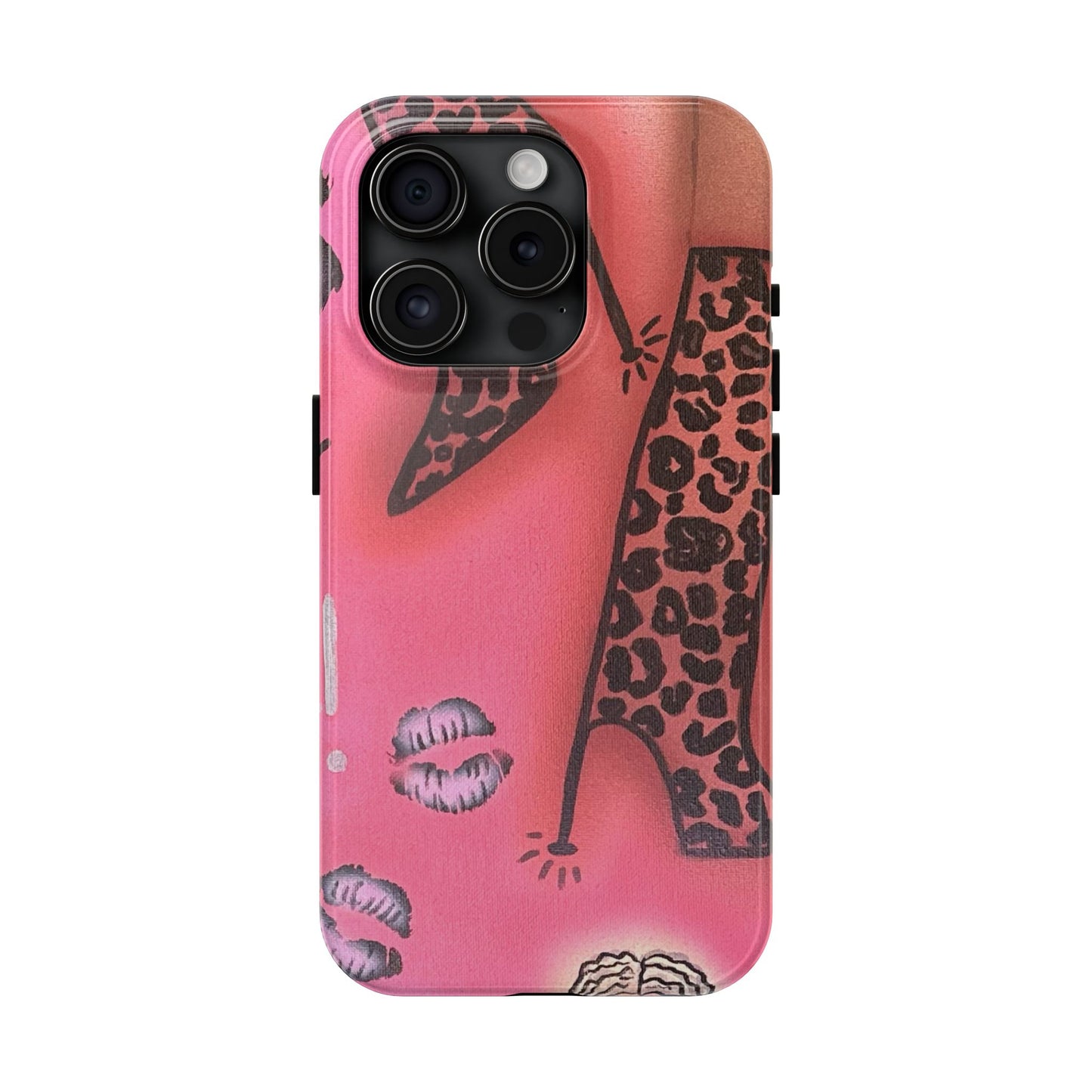 "cheetah boots" airbrush iPhone case