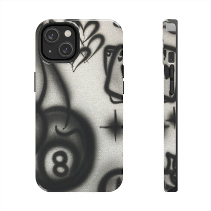 "hidden ace" airbrush iPhone case