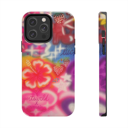 "luck and luv" airbrush iPhone case