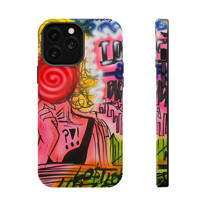 MagSafe „Lost in Paradise“ Airbrush-iPhone-Hülle
