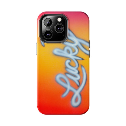 "lucky" airbrush iPhone case