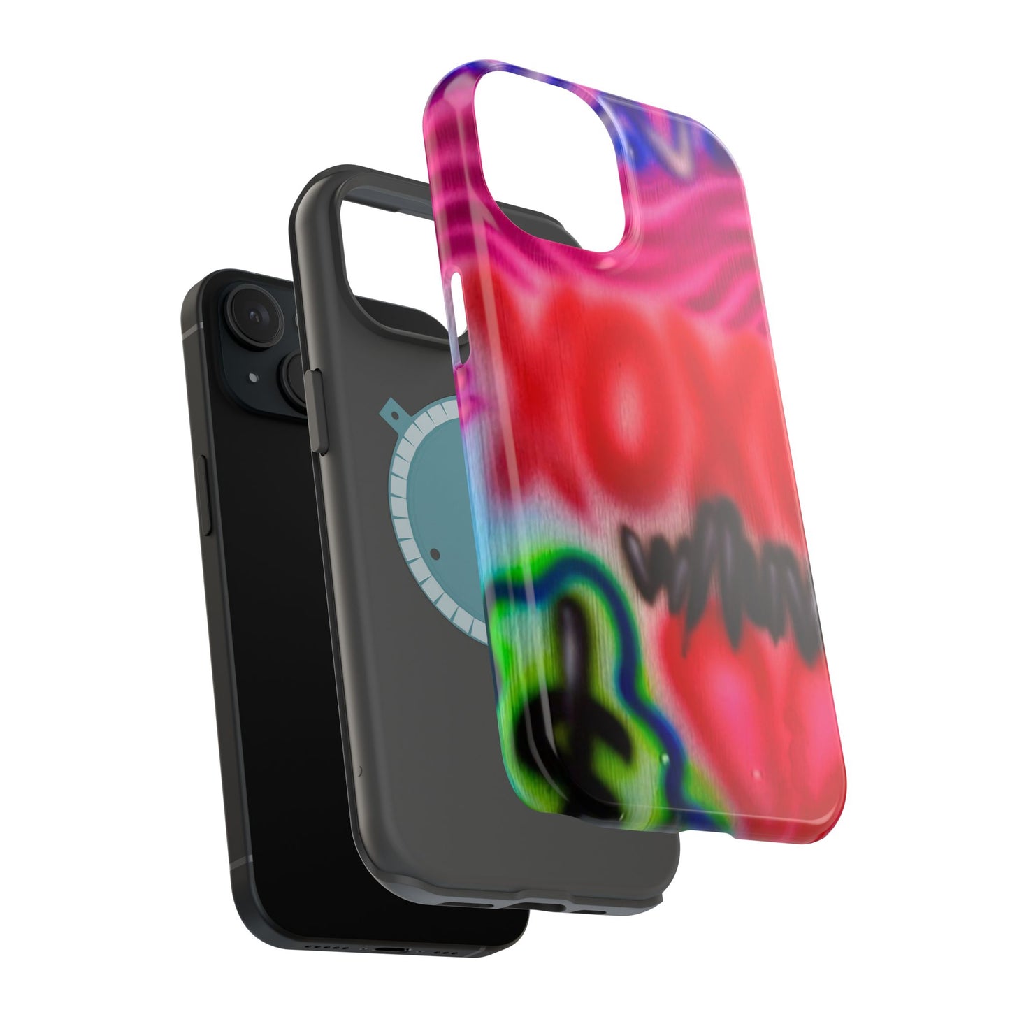MagSafe Airbrush-iPhone-Hülle „with luv, xoxo“