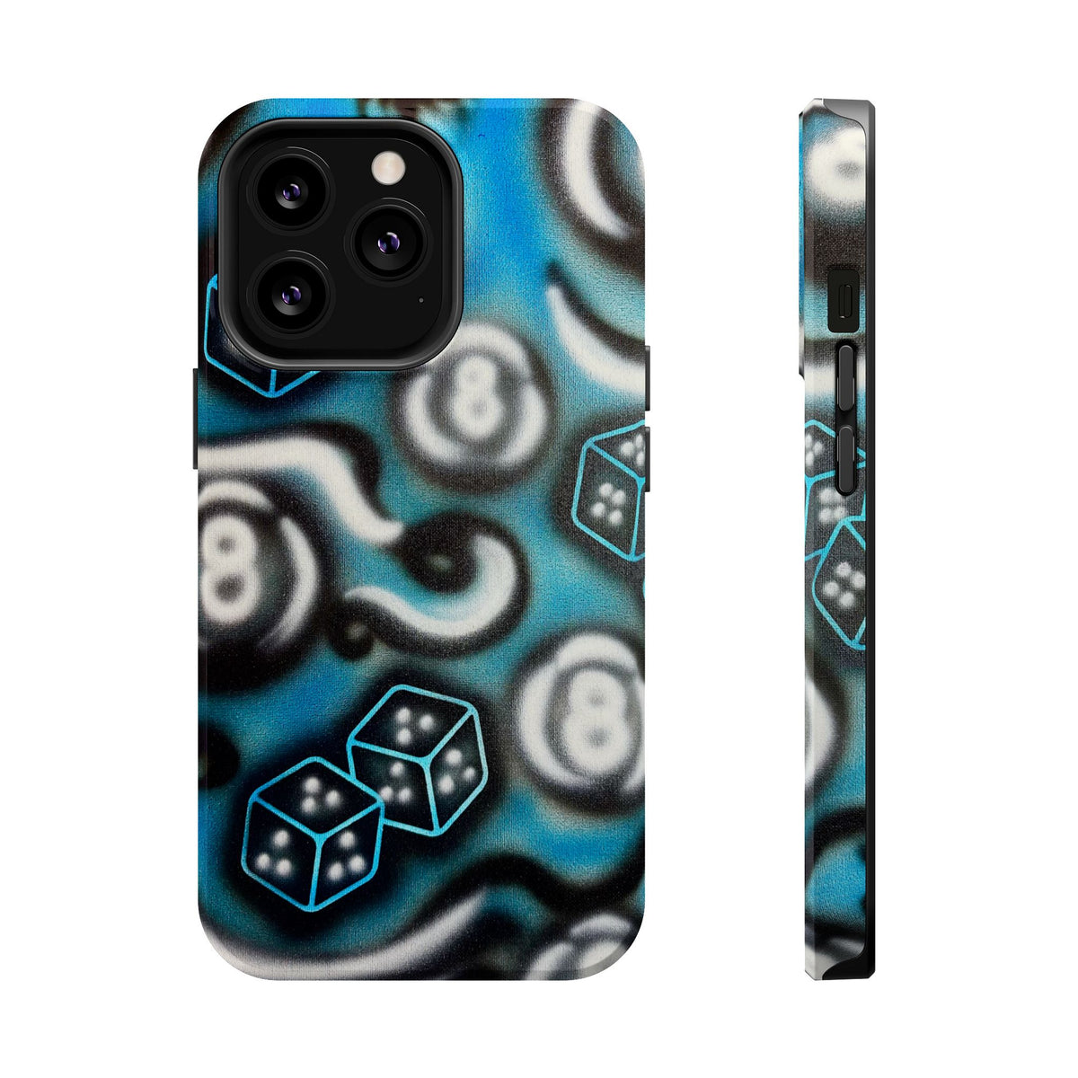 MagSafe "risk it!" airbrush iPhone case