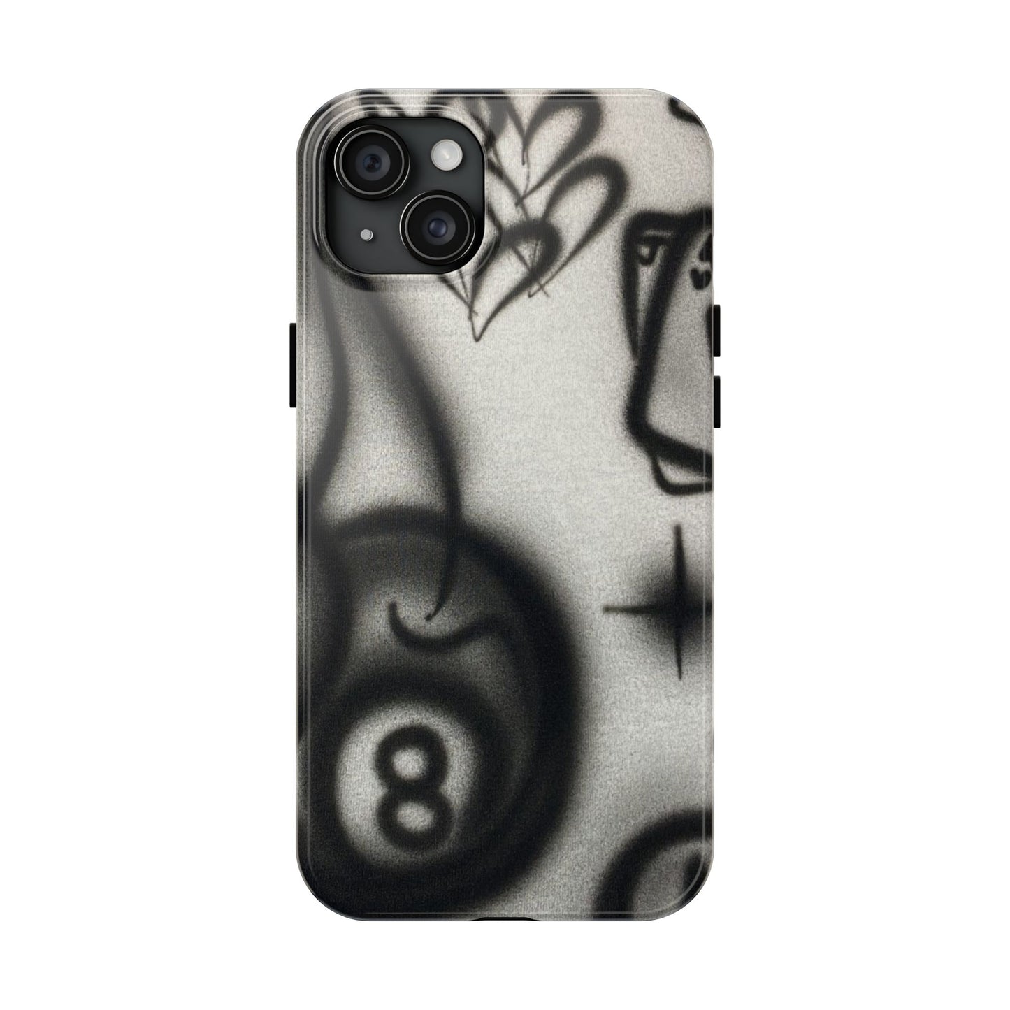 "hidden ace" airbrush iPhone case
